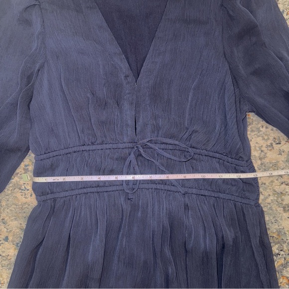 Old Navy Waist Defined Smocked Maxi Chiffon Dress - Picture 8 of 8